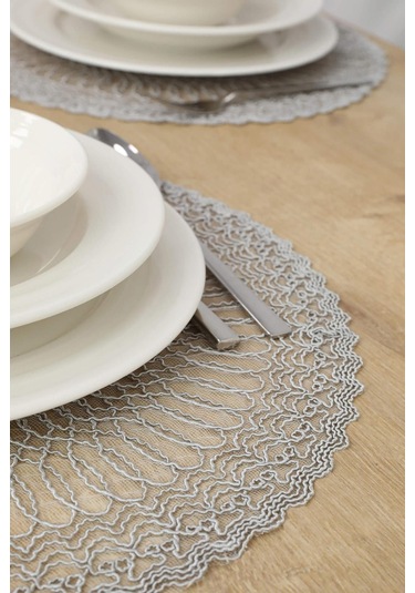 Bilgiçler Amerikan Servis Supla Ve Runner Seti 6 Kişilik 7698244377237