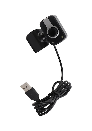 Yuntech01 Laptop Ve Lcd İçin Usb Web Kamera, 360 Dönüş, Led Gece Görüşü, Yüksek Çözünürlük, Mikrofonlu, Çeşitli Konferans Yazılımlarıyla Uyumlu