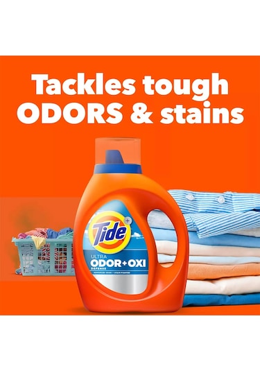 Tide Ultra Odor+oxi Sıvı Çamaşır Deterjanı 94 Yıkama 3.9lt Diğer