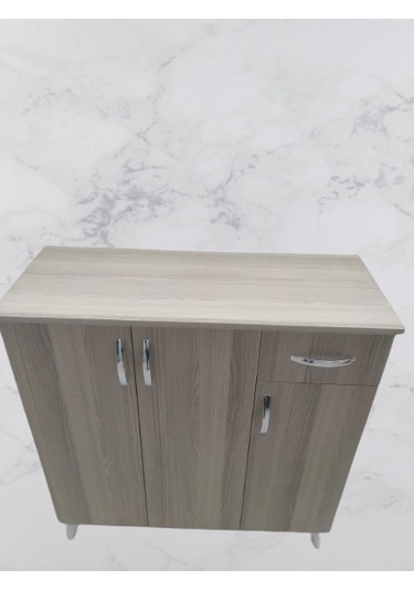 Ayakkabılık Çok Amaç Model Parlak Cordoba Hard Suntalem Demonte 5raf 1çekmece El Yapım Cordoba