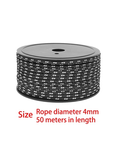 Suntek Kamp Çadırı Halat Gölgelik Barınak Hayatta Siyah Siyah