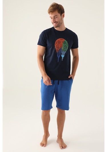 Rolypoly Football Lacivert Erkek Bermuda Takım 5274-42994 Lacivert