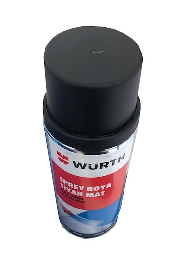 Würth Sprey Tampon Boyası Siyah Mat 400 Ml N11.780