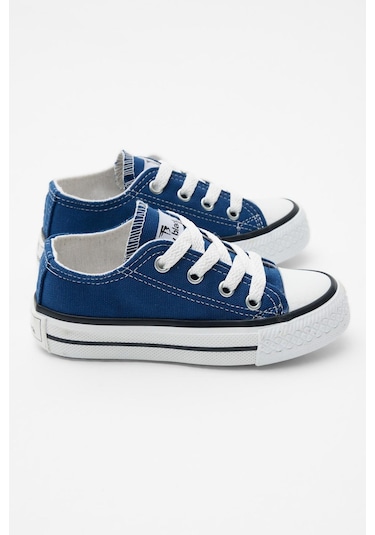 Rahat Kalıp Bağcıklı Çocuk Unisex Kot Mavi Spor Ayakkabı Tbh1460 Kot Mavi