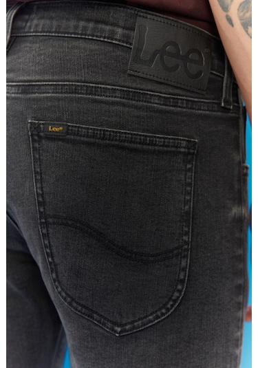Lee Luke Slim Tapered Fit Normal Bel Esnek Jean Kot Pantolon L719ADER Antrasit