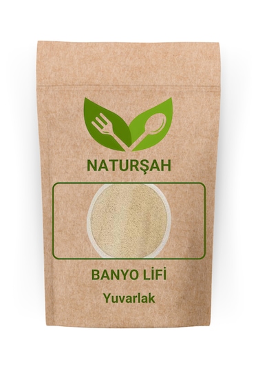 Naturşah Doğal Kabak Banyo Lifi Yuvarlak