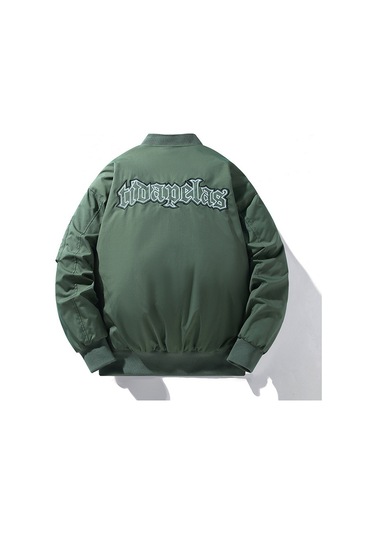 Sımıcg Erkek Günlük Kalınlaşmış Sıcak Ceket-yeşil Yeşil