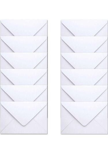 İstisna 12 Adet Davetiye Zarfı 14 x 20 Cm 110 Gr. 1. Hamur