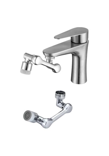 Bfs Mutfak Musluk Başlığı 1080 Derece Dönebilir Oynar Başlıklı Musluk Aparatı Çok Renkli