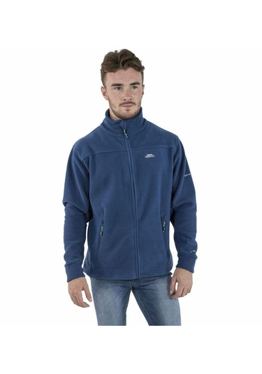 Trespass Trespass Bernal - Fleece At300 Erkek Mavi Polar 4400 Lacivert