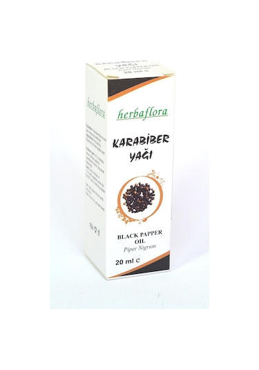 Herbaflora Karabiber Yağı Black Papper Oil 20 ML