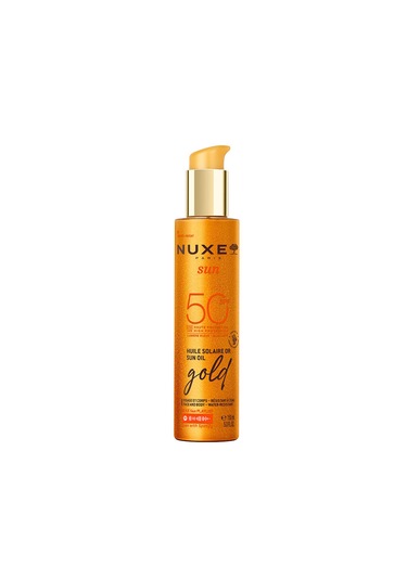 Nuxe Sun Spf50 Gold Altın Parıltılı Güneş Yağı 150 Ml