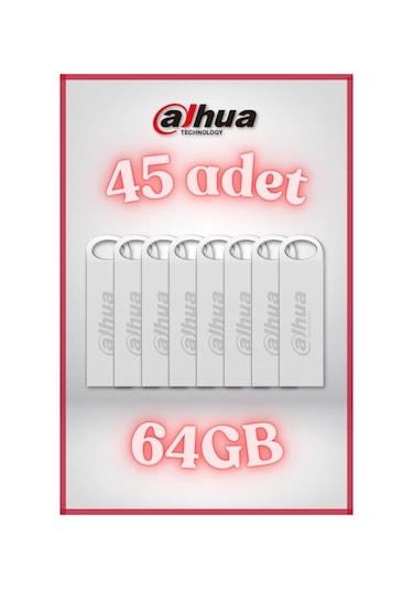 45 Adet 64gb Metal Usb Flash Bellek U106 -