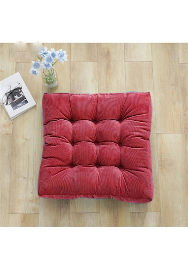 İç Mekan Yıkanabilir Balkon Teras Çocuk Odası Yer Minderi Pufu 45x45 Cm