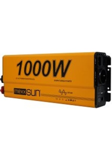 Mexxsun 12 Volt 1000 Watt 1 Kw Ups Şarjlı Tam Sinüs Inverter - Invertor 220 Volt Çevirici