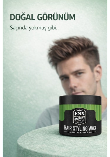 Fnx Barber Matte Effect Wax 150 Ml 4 Adet