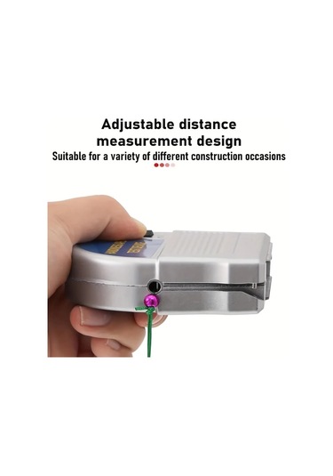 Hightower 19.7ft Otomatik Manyetik Çekmeli Çekül Hızlı Sabit İnşaat Dekorasyon Aleti