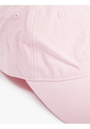 Koton Pamuklu Cap Şapka Pembe 6sak40071aa Gül