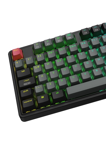 Keychron C3 Pro 8k Qmk Kablolu Özel Mekanik Klavye Süper Kahverengi Switch C3px-h3-tr