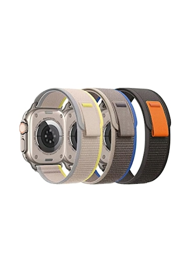 T-Max Apple Uyumlu  Watch Trail Loop Kordon (6-7-8-Se ve Ultra 44-