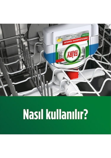 Fairy Bulaşık Makinesi Temizleyici, Derinlemesine Temizlik, Sıvı,