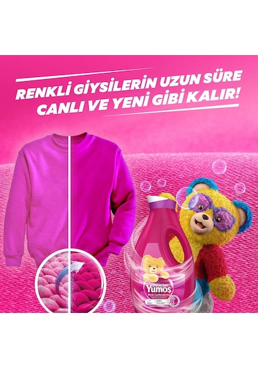 Yumoş Sıvı 1690 ML Renkli 5027