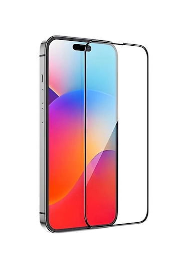 Hoco Flash Attach iPhone Uyumlu 15 Full Hd Tempered Kırılmaz Cam Ekran Koruyucu- 5775