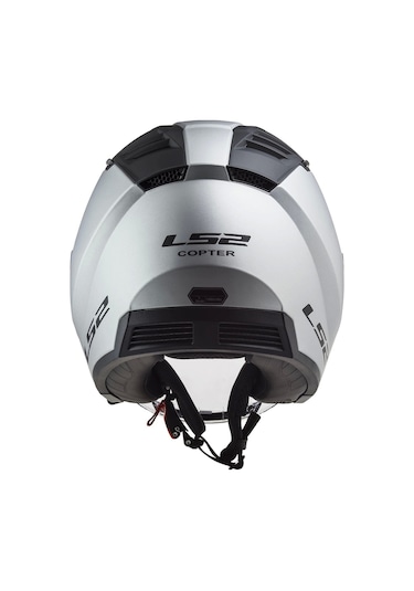 Ls2 Copter 2 Güneş Vizörlü Açık Motosiklet Kaskı Mat Gri