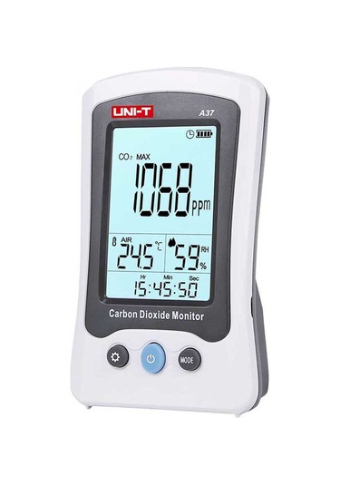 Unı-t A37 Karbondioksit Co2 Sıcaklık ve Nem Ölçer Higrometre