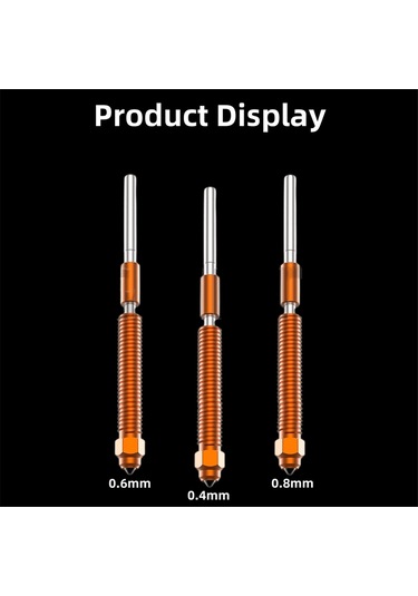 K2 Plus 3d Yazıcı Aksesuarları İçin K2 Plus Nozul Değiştirme Kiti 0.2mm