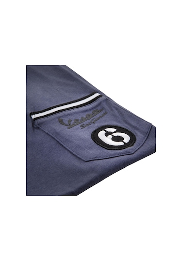 Piaggio Vespa T-shirt - Sei Giorni Lacivert / Pıaggıo