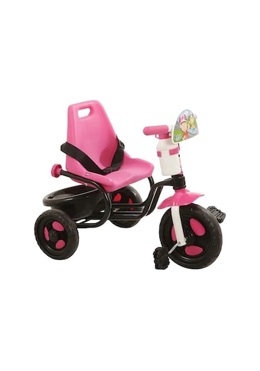 BABYHOPE 101 PRENS ÜÇ TEKER BİSİKLET(PEMBE-SİYAH)