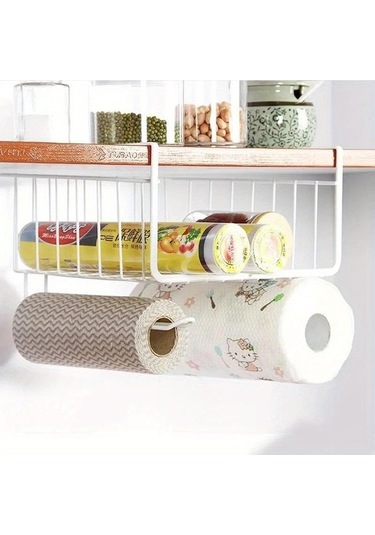 Novahub 1 Adet Beyaz Mutfak Rafı, Dolap Katmanlı Depolama, Çok Katmanlı, Baharat Kavanozu Ve Mutfak Düzenleyici 56997129 Beyaz