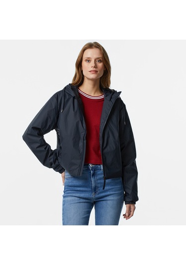 Rains Lohja Short Insulated W3t1 Kadın Lacivert Yağmurluk Düz 15780 Lacivert