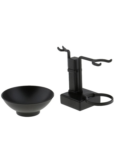 Suntek Erkek Alaşım Tıraş Fırçası Kase Standı Set Kupa