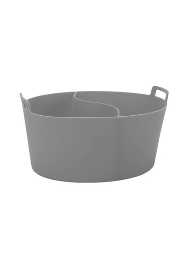 Yavaş Pişirici Astarı Gıda Sınıfı Silikon Sızdırmaz Yeniden Kullanılabilir Isıya Dayanıklı Tencere Bölücü Astarı Gri Diğer