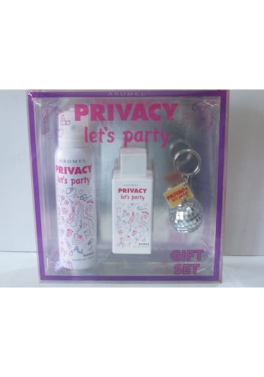 Privacy Parfüm Let'S Party Kadın Parfüm 100 ML + Deodorant + Anahtarlık