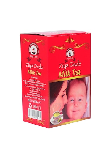 Ziya Dede Milk Tea Küp Çay 250 G