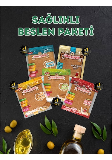 Asrın Tandırı Sağlıklı Beslen Paketi 5'li Lavaş Tandır Ekmeği