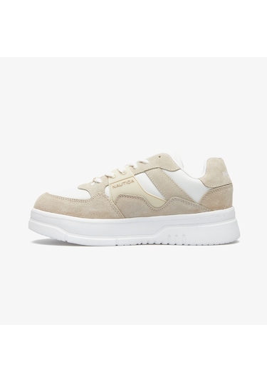 Nautica Kadın Bej Sneaker Renk Bloklu Bnt481t Bej