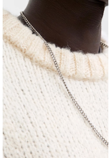 Jack & Jones Jcokidd Erkek Kazak Beyaz