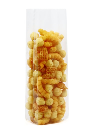 Opp Kare Tabanlı Torba Şeffaf 8X24+5 Cm - 100 Adet