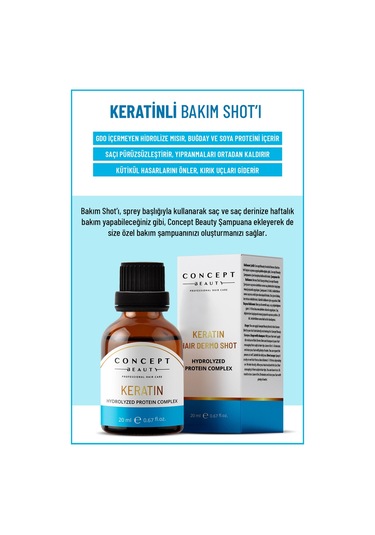Concept Beauty Keratin Shot 20 ML