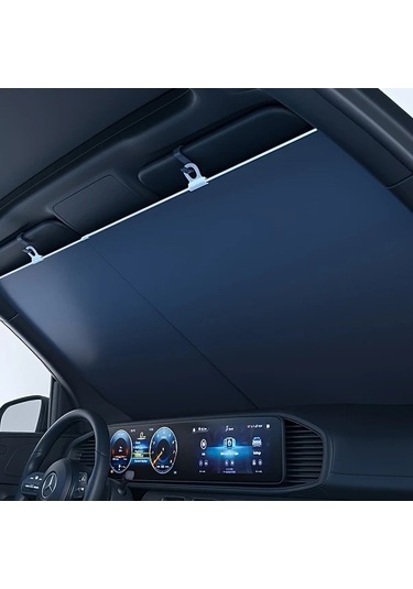 Pazly 2 Adet Araba Güneşlik Seti, Isıdan Koruyan Ön Cam Işık Bloke Edici, Yaz İçin Güvenli, Evrensel Modeller İçin, Guangdong China