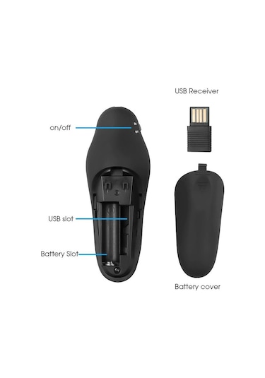 Sunum Kumandası Slayt Sunumu Için Lazer Pointer Presenter
