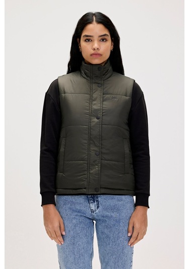 Bianca Soluk Yeşil Kadın Yelek-soluk Yeşil Haki