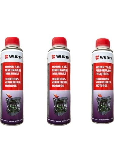 Motor Yağı Performans Iyileştirici 300 Ml 3 Adet