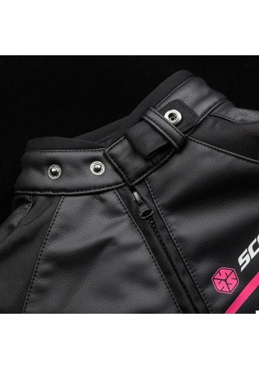 Motosiklet Montu 4 Mevsim Maxdura 600-d Dayanıklı Kumaş Ve Deri Women Motor Mont