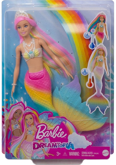 Barbie Dreamtopia Renk Değiştiren Sihirli Denizkızı (GTF89)