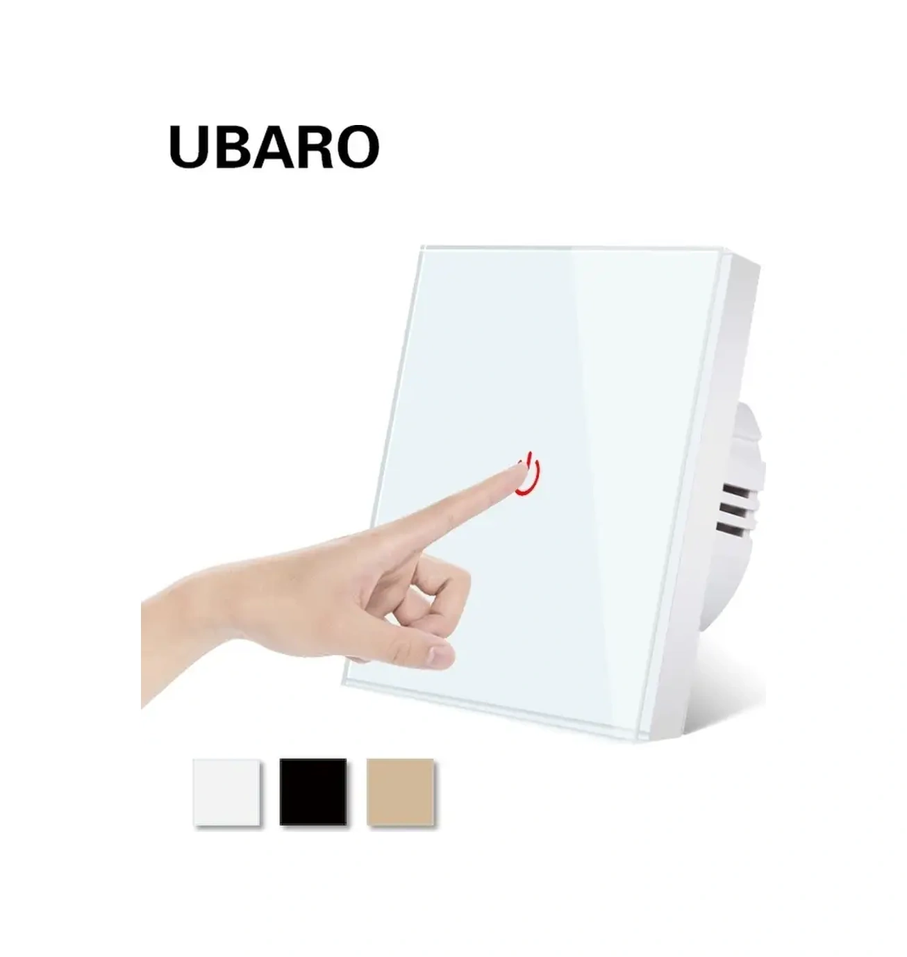 Ubaro Tekli Kablolu Elektronik Dokunmatik Anahtar 33644867